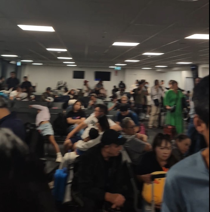 Chaos at the airport