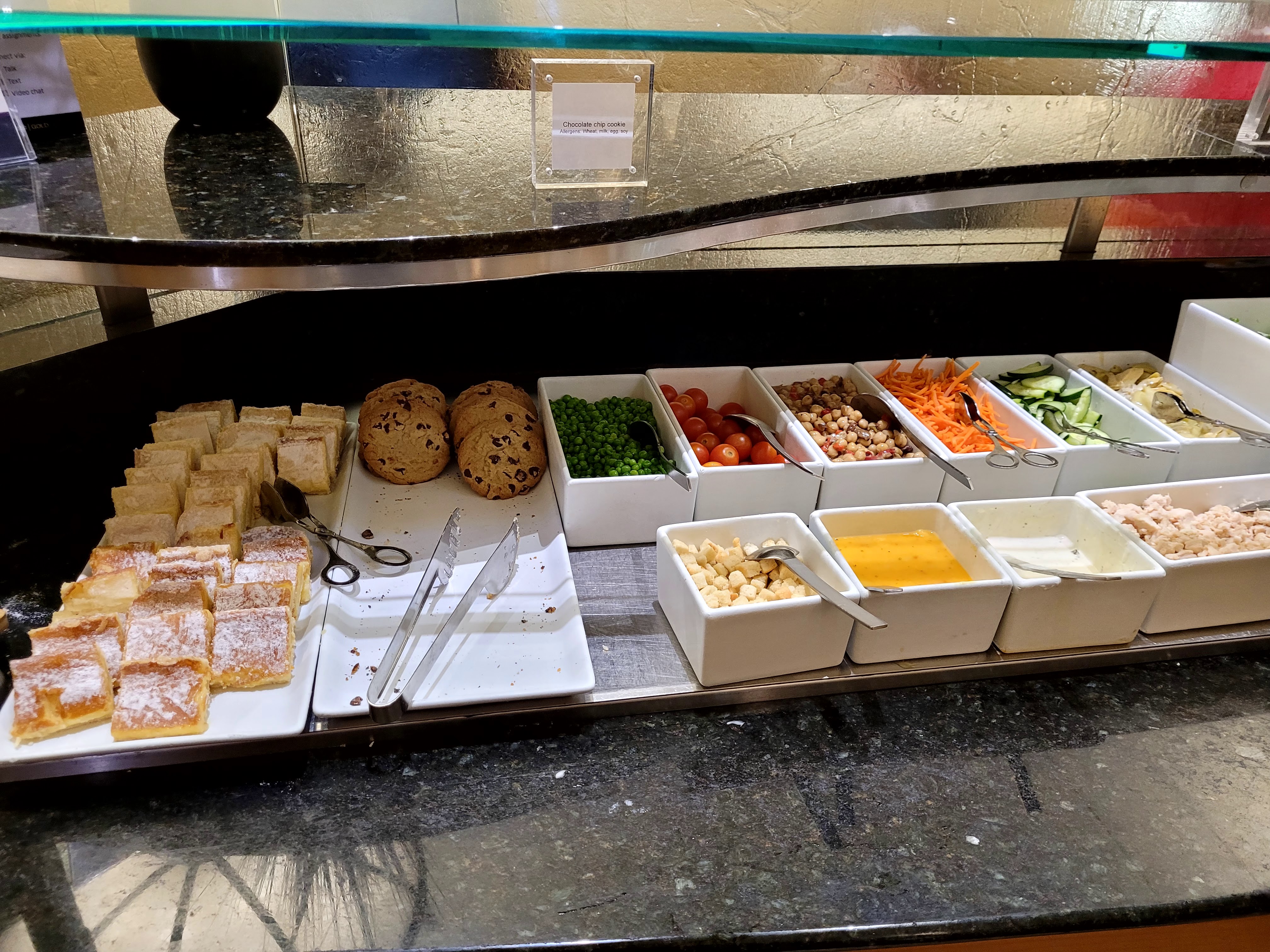 United Club lounge at SFO