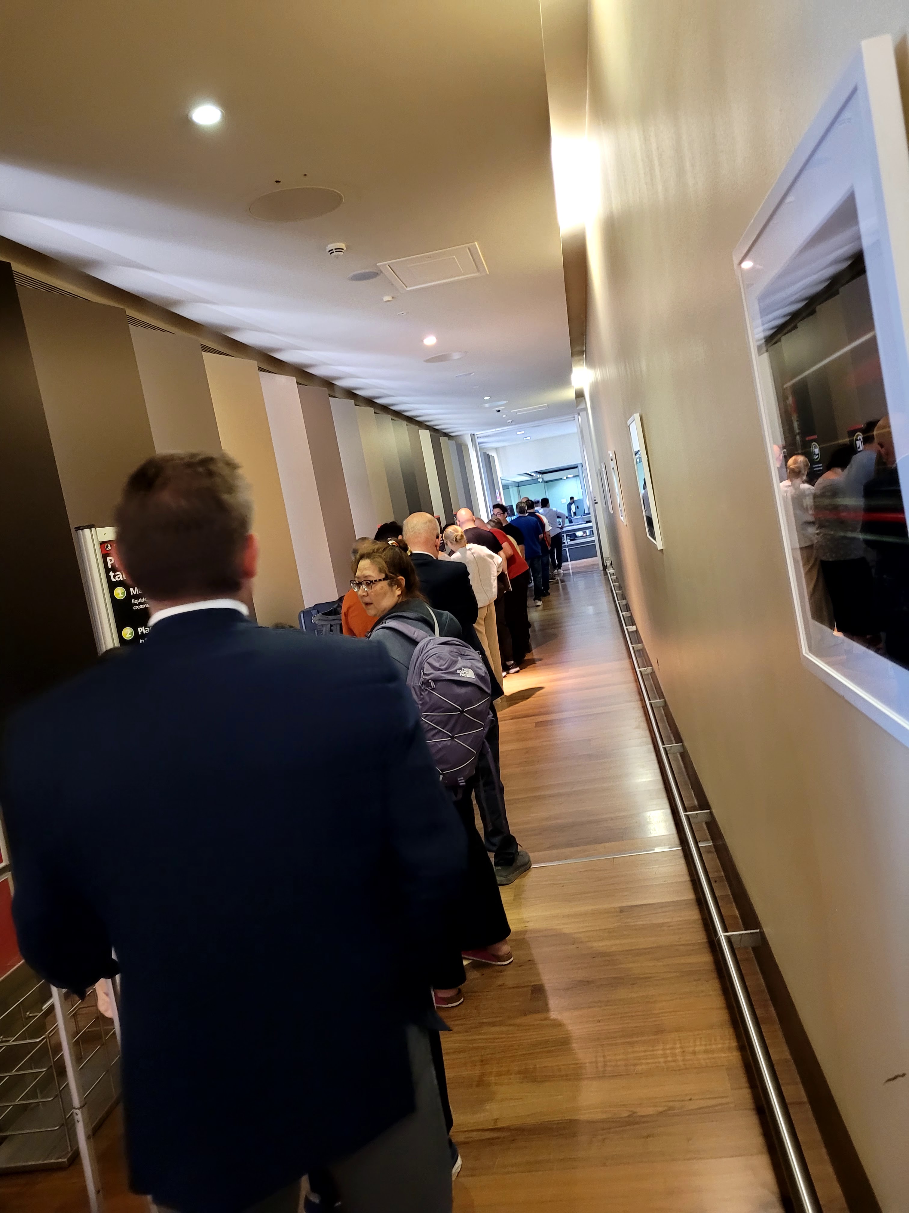 Long lines for premium security